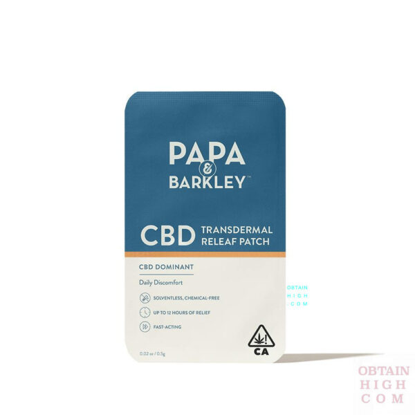 Transdermal Releaf Patch | CBD | Papa & Barkley 2