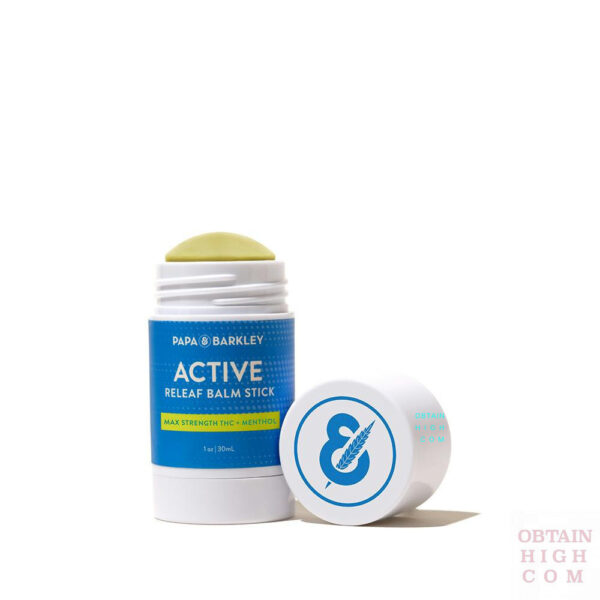 Active Releaf Balm Stick | THC | Papa & Barkley