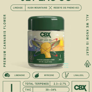 CBX Jet Lag OG 3.5 Grams Cannabis