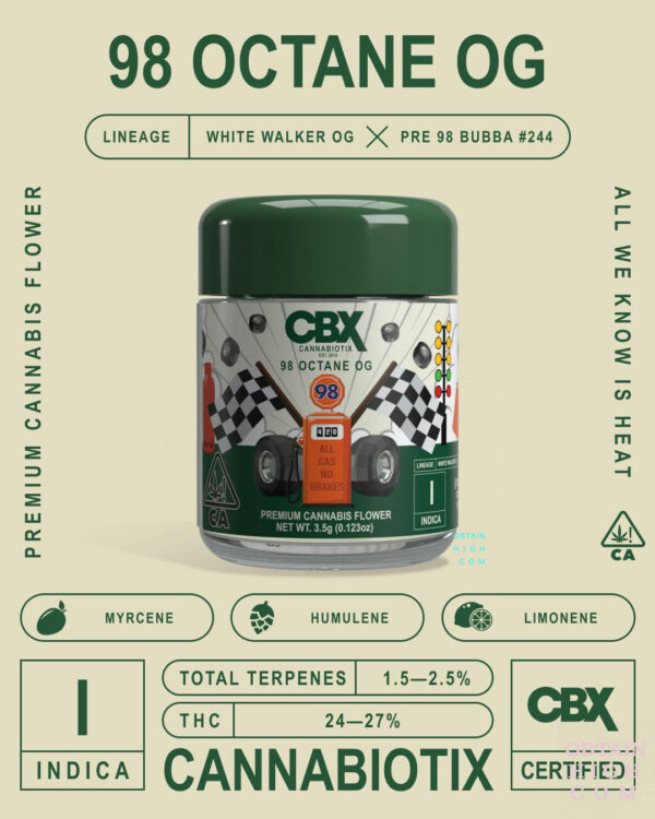 CBX 98 Octane 3.5 Grams Cannabis