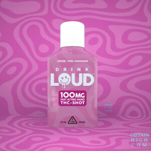 ROVE DRINK LOUD Cruise Pink Lemonade THC Shot