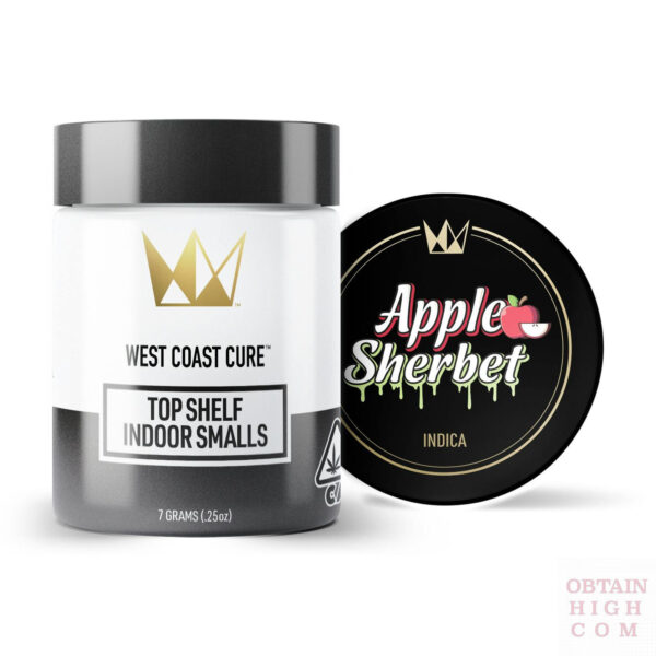 Apple Sherbet 7 Grams Cannabis by West Coast Cure 2