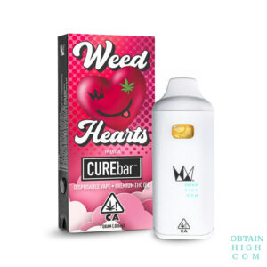 Weed Hearts Disposable Vape by West Coast Cure