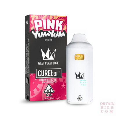 Pink Yum Yum Disposable Vape by West Coast Cure