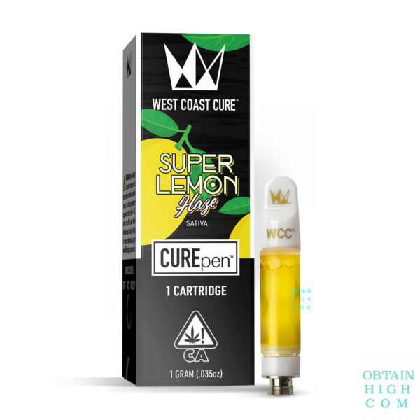 Super Lemon Haze 1 Gram Cartridge by West Coast Cure