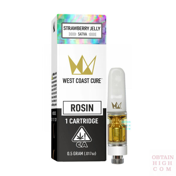 Strawberry Jelly 500mg Cartridge by West Coast Cure