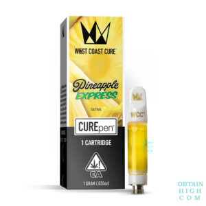 Pineapple Express 1 Gram Cartridge by West Coast Cure