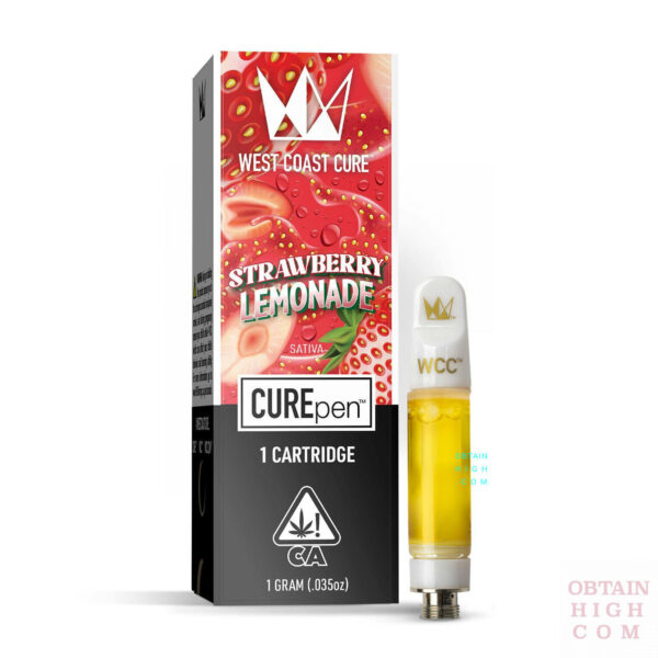 Strawberry Lemonade 1 Gram Cartridge by West Coast Cure