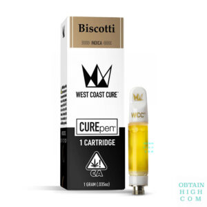 Biscotti 1 Gram Cartridge by West Coast Cure