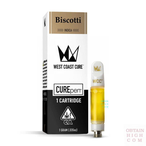 Biscotti 1 Gram Cartridge by West Coast Cure