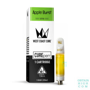 Apple Burst 1 Gram Cartridge by West Coast Cure