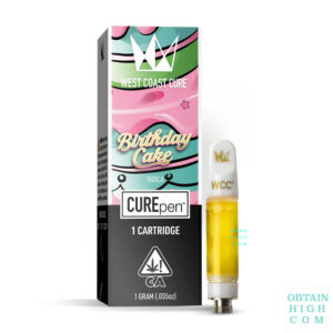 Birthday Cake 1 Gram Cartridge by West Coast Cure