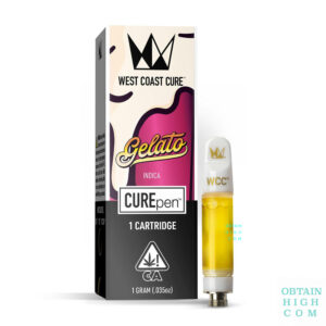 Gelato 1 Gram Cartridge by West Coast Cure