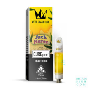 Jack Herer 1 Gram Cartridge by West Coast Cure