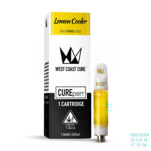 Lemon Cooler 1 Gram Cartridge by West Coast Cure