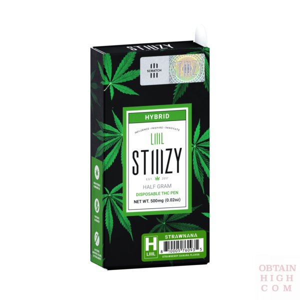 Stiiizy LIIIL Strawnana 500mg disposable 6