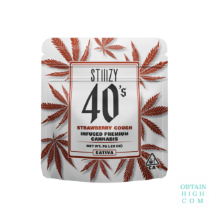 Stiiizy Infused Strawberry Cough 7 Grams Premium Cannabis