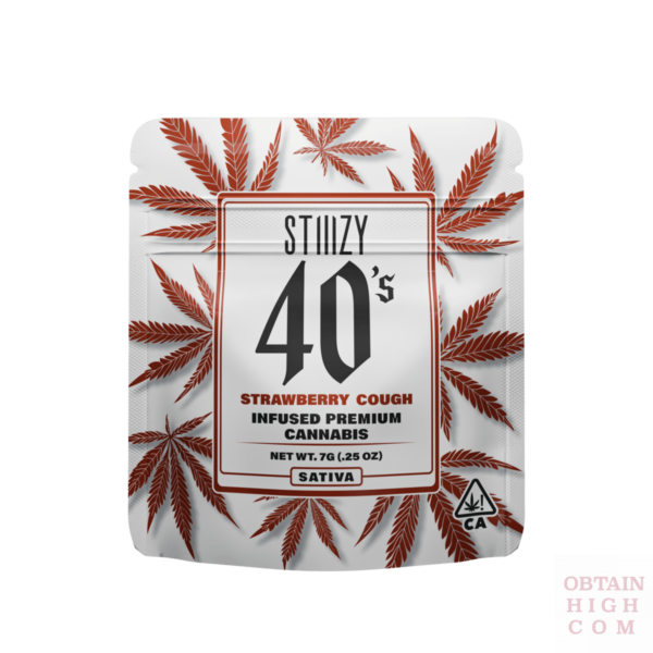 Stiiizy Infused Strawberry Cough 7 Grams Premium Cannabis