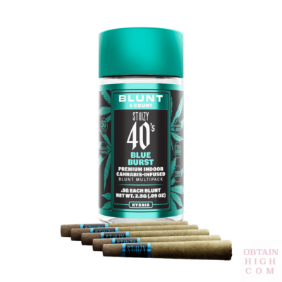 Stiiizy Blue Burst 2.5 Grams 40s Mini Blunt Multi Pack