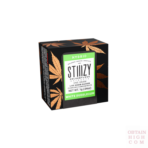 Stiiizy White Bubblegum 1 Gram Live Rosin Badder 2