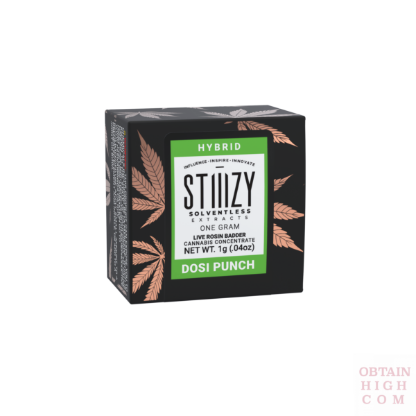 Stiiizy Dosi Punch 1 Gram Live Rosin Badder 2