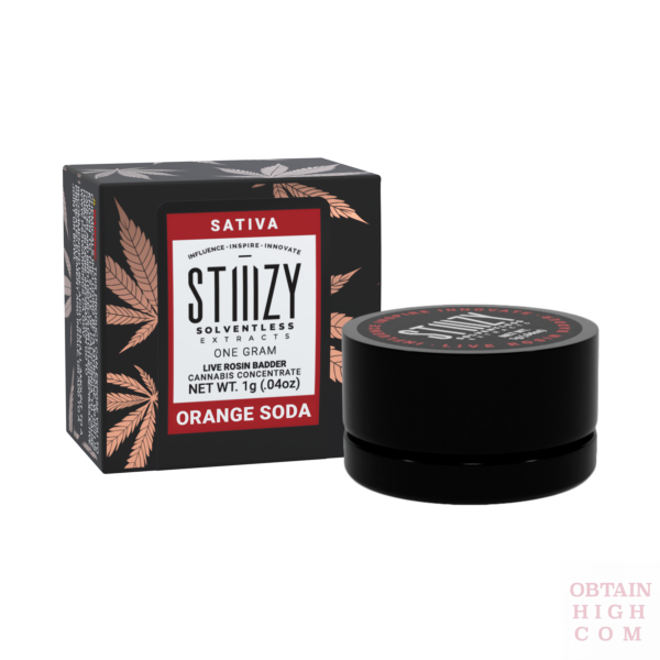 Stiiizy Orange Soda 1 Gram Live Rosin Badder