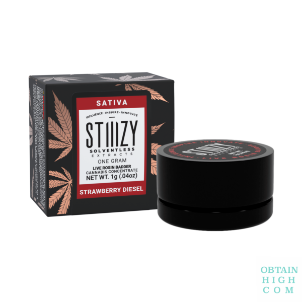 Stiiizy Strawberry Diesel 1 Gram Live Rosin Badder