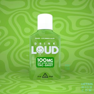 ROVE DRINK LOUD Cucumber Haze THC Shot