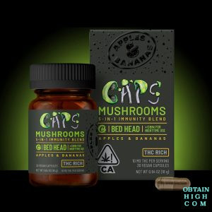 Mushrooms Caps Bed Head CBN THC by Cookies