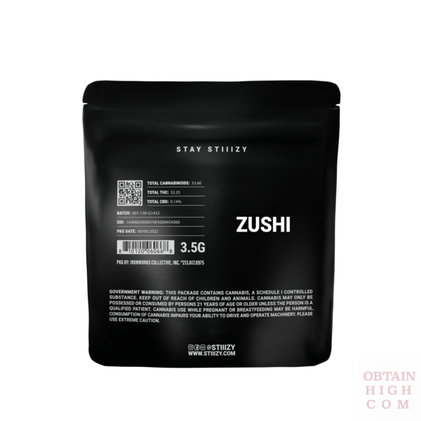 Zushi 3.5 Grams by Stiiizy Black Label