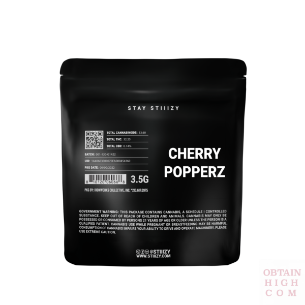 Cherry Popperz 3.5 Grams by Stiiizy Black Label