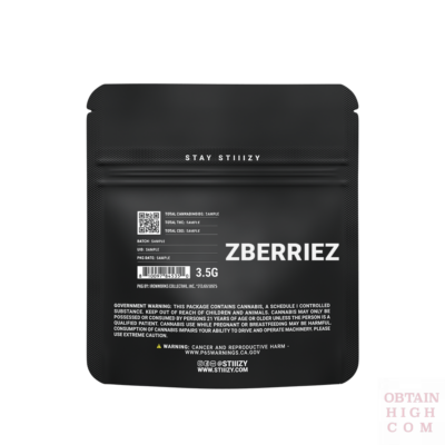 Zberriez 3.5 Grams by Stiiizy Black Label