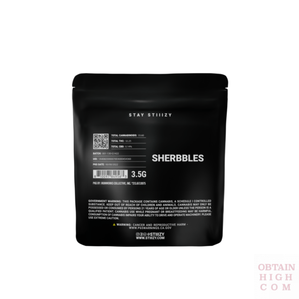 Sherbbles 3.5 Grams by Stiiizy Black Label