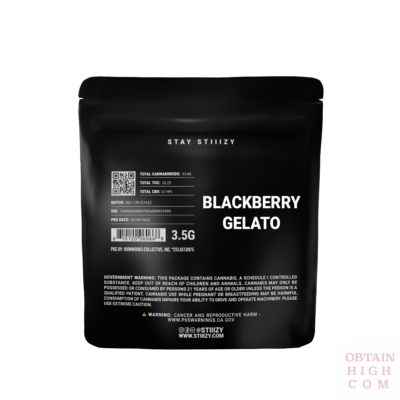 Blackberry Gelato 3.5 Grams by Stiiizy Black Label