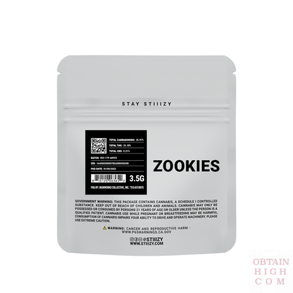 Zookies 3.5 Grams by Stiiizy White Label