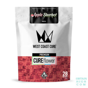 Apple Sherbet 28 Grams of Cannabis Flower by West Coast Cure