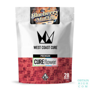 Blueberry Muffin 28 Grams of Cannabis Flower by West Coast Cure