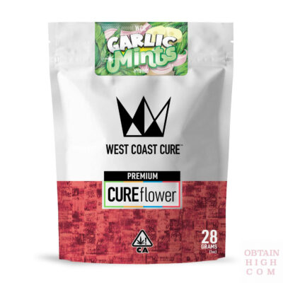 Garlic Mints 28 Grams of Cannabis Flower by West Coast Cure