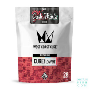 Gush Mintz 28 Grams of Cannabis Flower by West Coast Cure