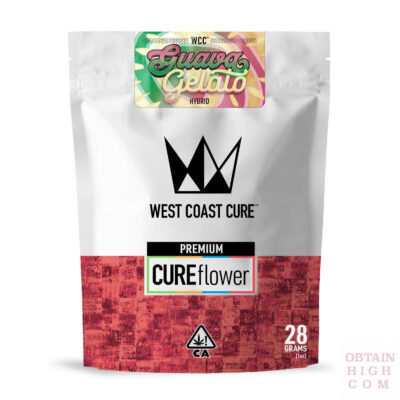 Guava Gelato 28 Grams of Cannabis Flower by West Coast Cure