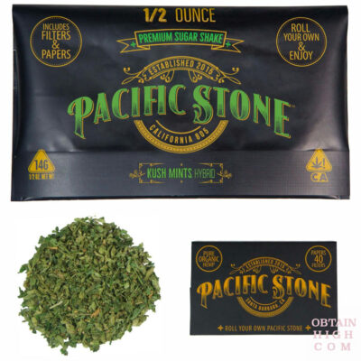 Kush Mints 14 Grams of Hybrid Cannabis by Pacific Stone