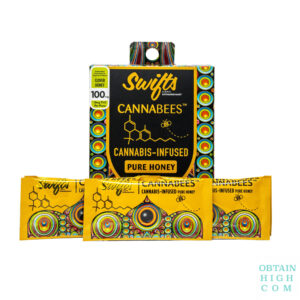 Pure Cannabis-Infused Honey 100mg by Swifts Cannabees