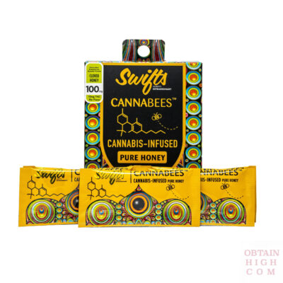 Pure Cannabis-Infused Honey 100mg by Swifts Cannabees