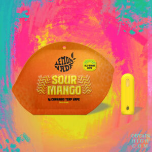 Sour Mango 1 Gram THC Cannabis Terpenes All-In-One by Lemonnade