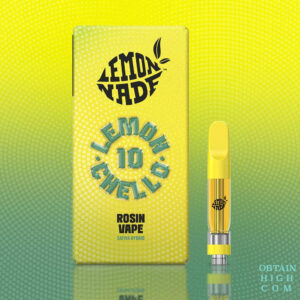 Lemonchello 10 1 Gram THC Live Rosin Cartridge by Lemonnade