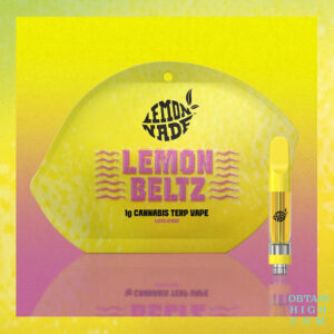 Lemon Beltz 1 Gram THC Cannabis Terpenes Cartridge by Lemonnade