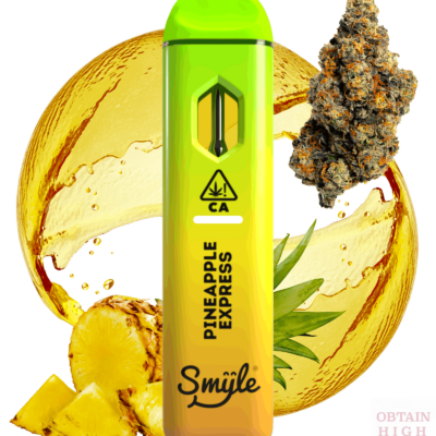 Pineapple Express 1.5 Grams THC Disposable Pen by Smyle