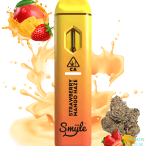 Strawberry Mango Haze 1.5 Grams THC Disposable Pen by Smyle