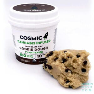 Chocolate Chip Cookie Dough 100MG THC by Cosmic Edibles