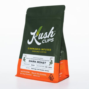 Tiger Magic Blend Ground Coffee Dark Roast 100mg THC by Kush Cups Coffee